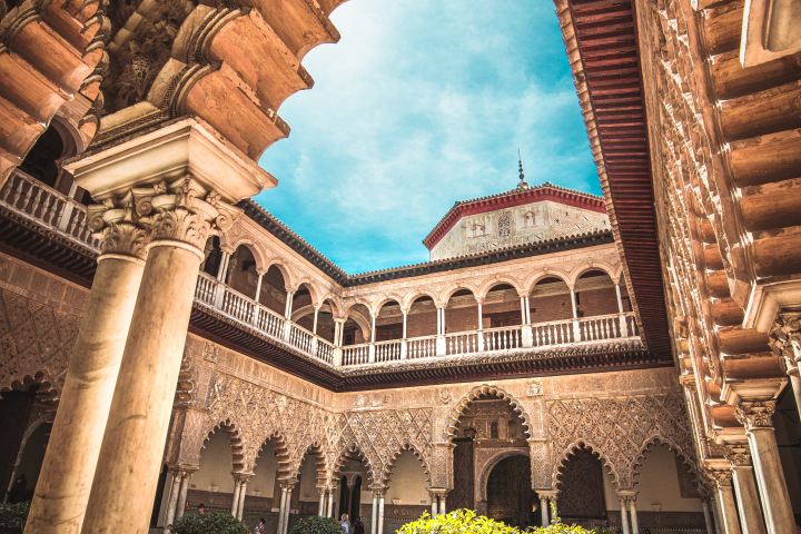 Patio del Alcazar de Sevilla