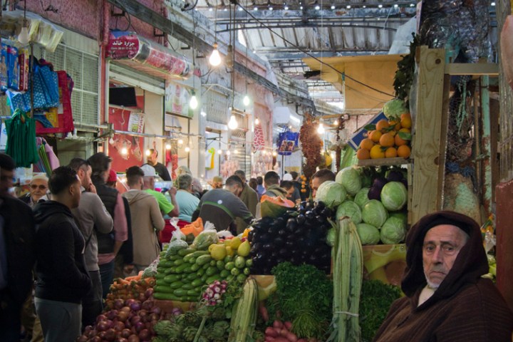 Mercado de frutar y verduras