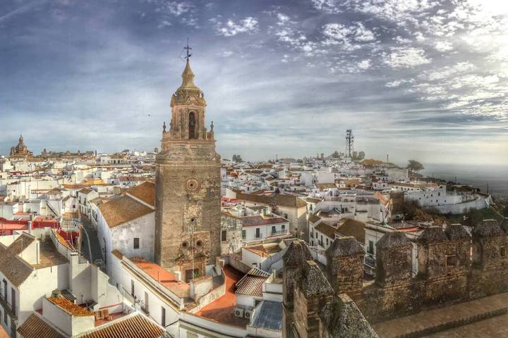 Centro del pueblo de Carmona