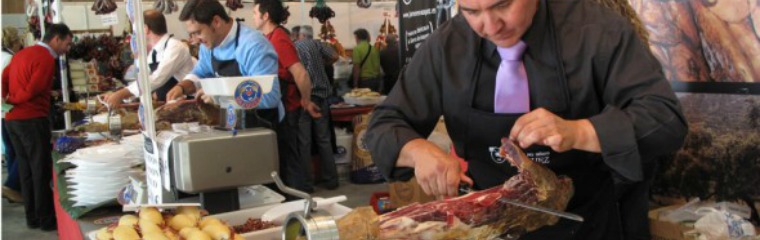 feriajamonaracena2 Cortador de jamón profesional