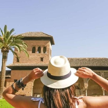 a person wearing a hat